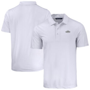 Men's Cutter & Buck White San Francisco Giants Prospect Eco Textured Stretch Recycled Polo