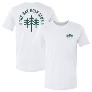 Men's 500 Level White The Bay Golf Club TGL Primary Logo Team T-shirt