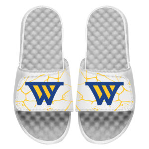 Unisex   ISlide   Golden State Warriors Shattered Slide Sandals