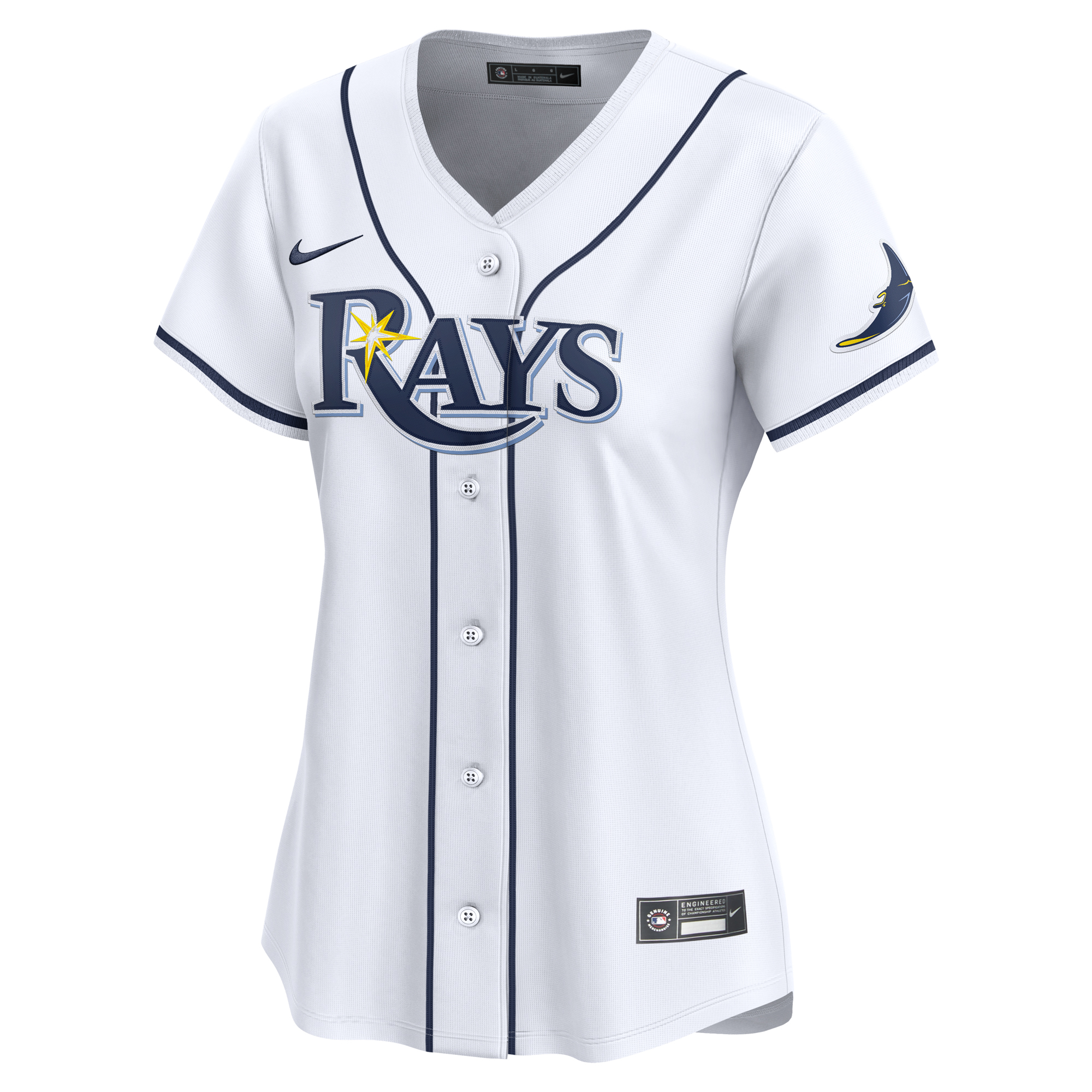 Women's Nike Yandy Díaz White Tampa Bay Rays Home Limited Player Jersey - Image 3