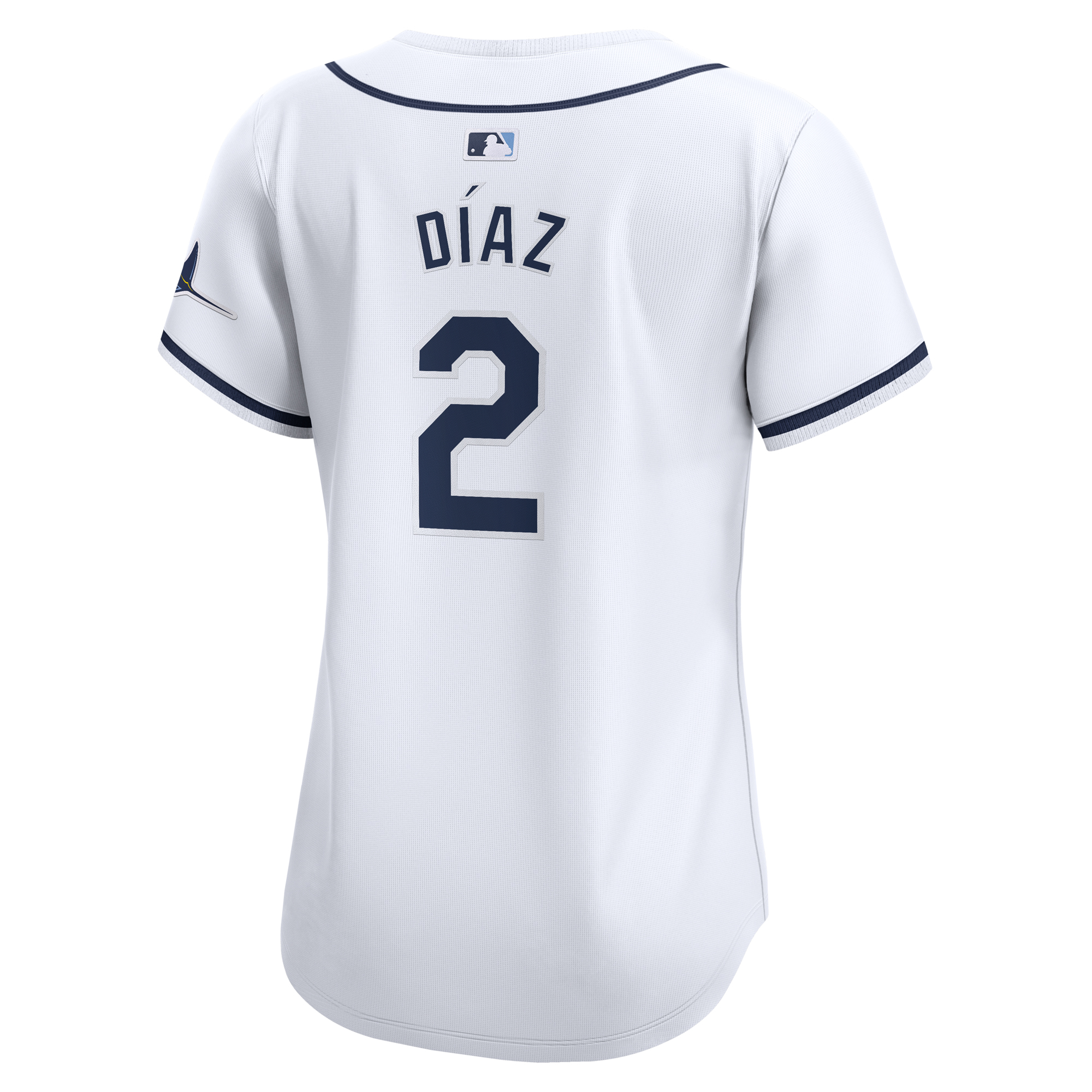Women's Nike Yandy Díaz White Tampa Bay Rays Home Limited Player Jersey - Image 4