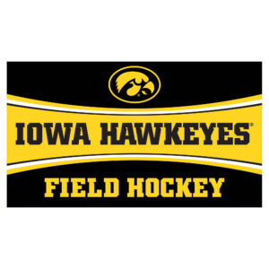 Iowa Hawkeyes 28" x 16" Field Hockey Trapper Door Mat