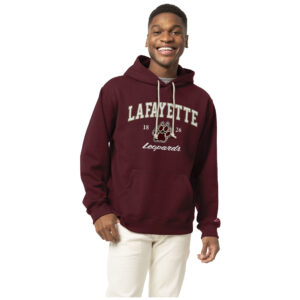 Men's League Collegiate Wear  Maroon Lafayette College Leopards Essentials 2.0 Fleece Pullover Hoodie