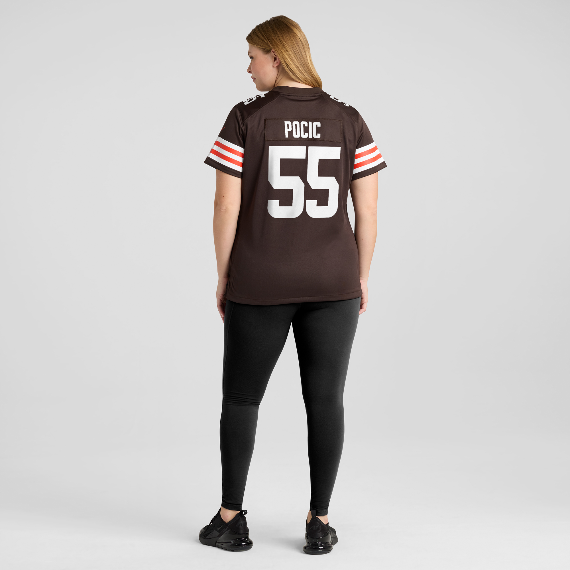 Women's Nike Ethan Pocic Brown Cleveland Browns Game Jersey - Image 8
