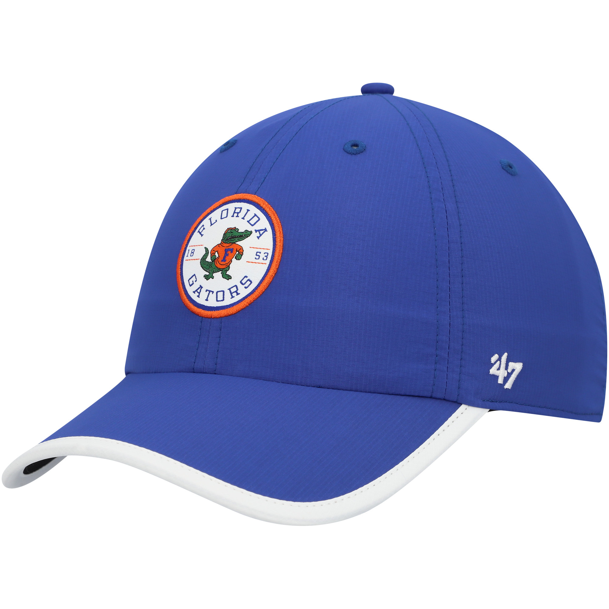 Men's '47 Royal Florida Gators Microburst Clean Up Adjustable Hat - Image 6