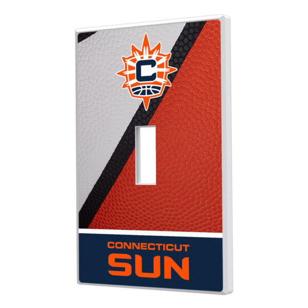 Connecticut Sun Basketball Single Toggle Lightswitch Plate
