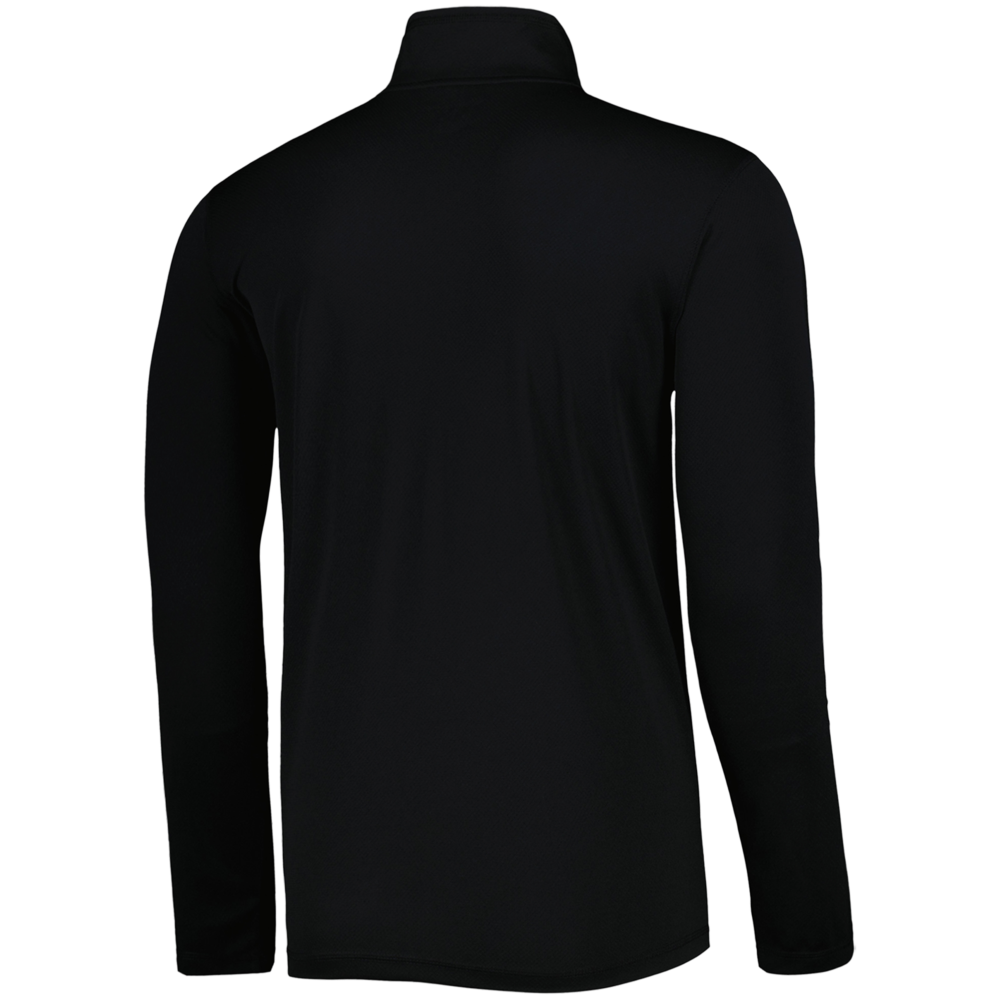 Men's Champion Black Appalachian State Mountaineers Textured Quarter-Zip Jacket - Image 4