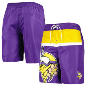 Men's G-III Sports by Carl Banks Purple Minnesota Vikings Sea Wind Swim Trunks