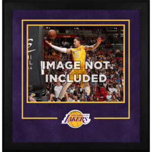 Los Angeles Lakers 16" x 20" Horizontal Deluxe Setup Frame with Team Logo
