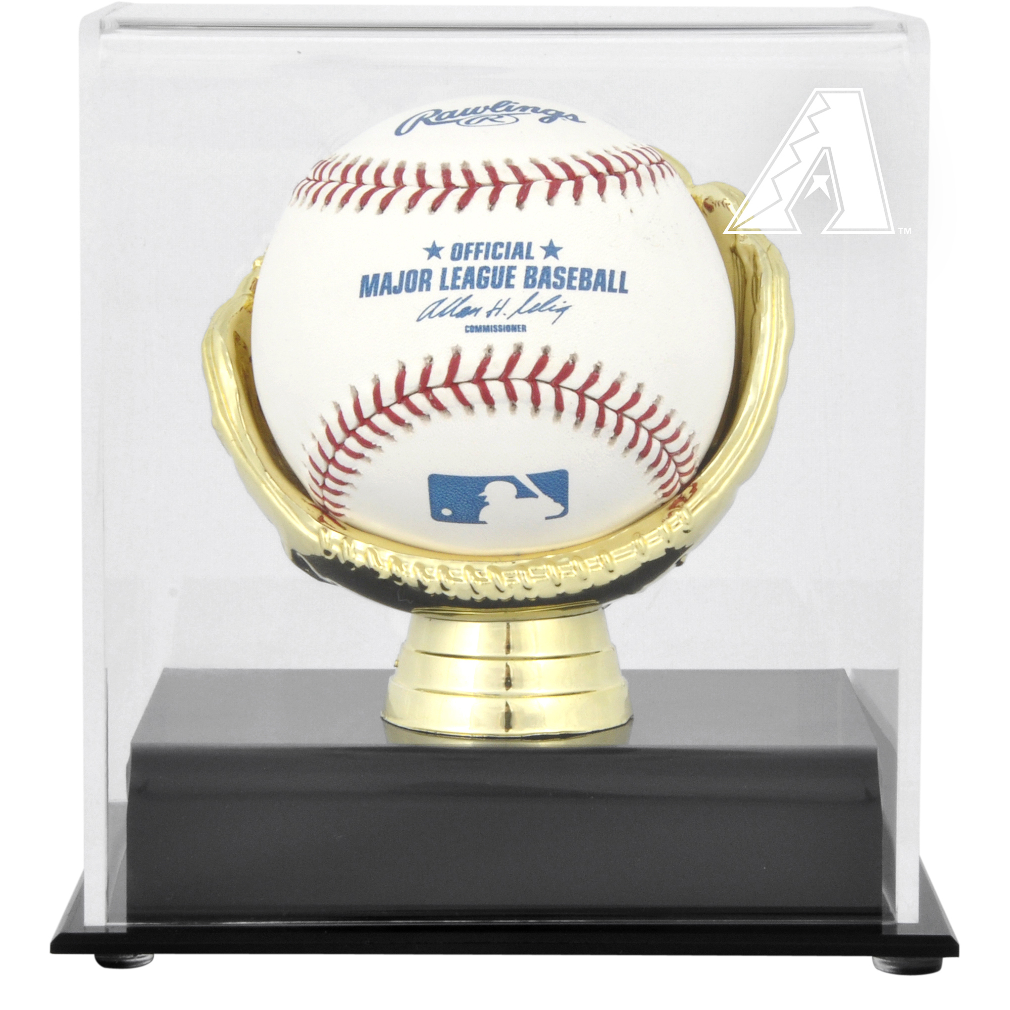Arizona Diamondbacks 2007 Gold Glove Single Baseball Logo Case
