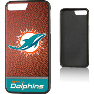 Miami Dolphins iPhone Bump Case with Football Design