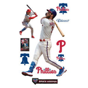 Fathead Bryce Harper Philadelphia Phillies 11-Pack Life-Size Removable Wall Decal