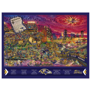Baltimore Ravens 500-Piece Joe Journeyman Puzzle