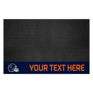 Chicago Bears 26'' x 42'' Personalized Vinyl Grill Mat