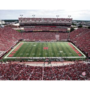 Nebraska Huskers Unsigned Memorial Stadium Photograph