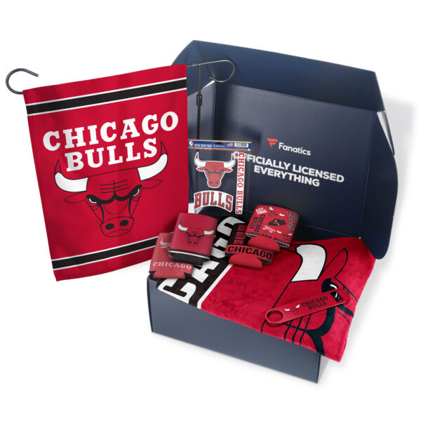 Chicago Bulls Fanatics Pack Tailgate Game Day Essentials Gift Box - $80+ Value