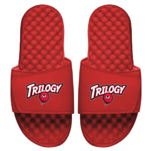 Men's ISlide Red Trilogy Primary Logo Slide Sandals