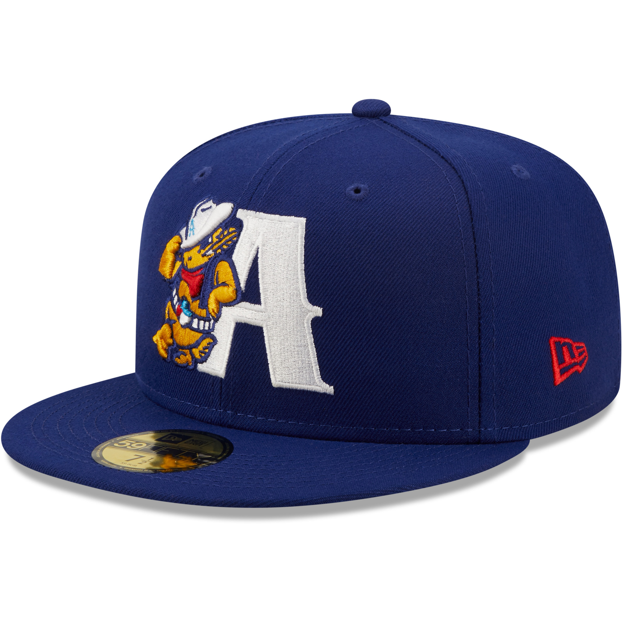 Men's New Era Royal Amarillo Sod Poodles Authentic Collection 59FIFTY Fitted Hat - Image 2