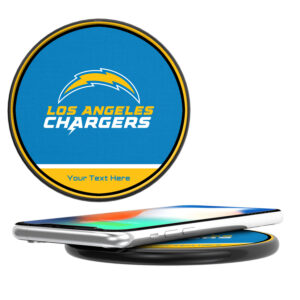 Los Angeles Chargers Personalized 10-Watt Wireless Phone Charger