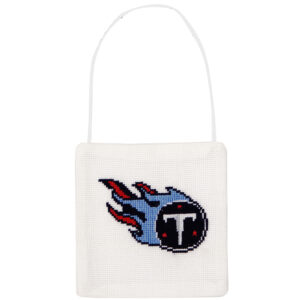 White Tennessee Titans Team Pride Cross Stitch Craft Kit