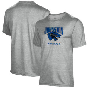 Men's Gray Johnston Community College Pharmacy Name Drop T-Shirt