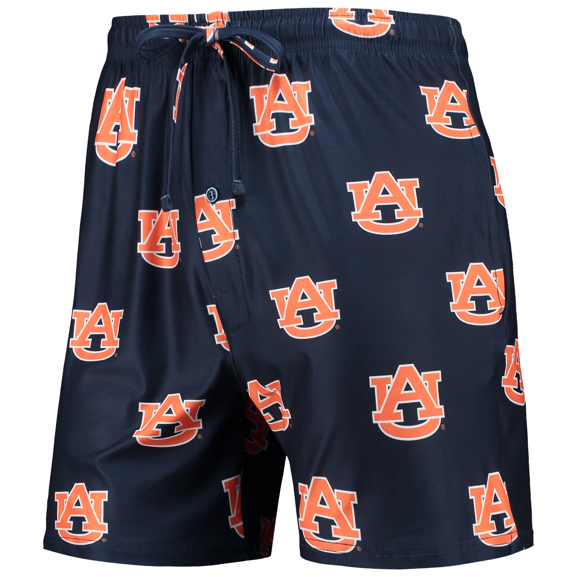 Men's Concepts Sport Navy Auburn Tigers Flagship Allover Print Jam Shorts - Image 3