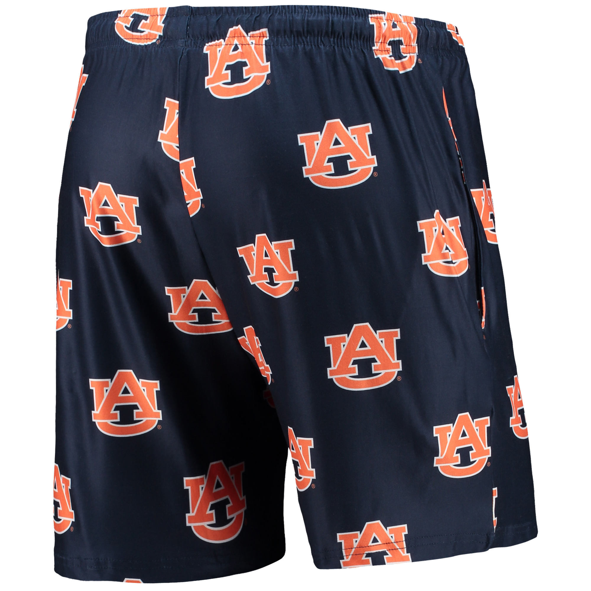 Men's Concepts Sport Navy Auburn Tigers Flagship Allover Print Jam Shorts - Image 7