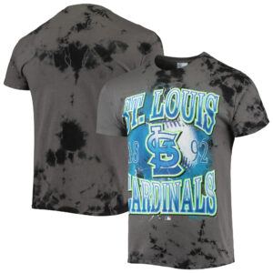 Men's '47 Charcoal St. Louis Cardinals Wonder Boy Vintage Tubular T-Shirt