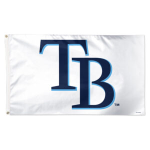 WinCraft Tampa Bay Rays 3' x 5' Single-Sided Vibrant Deluxe Flag
