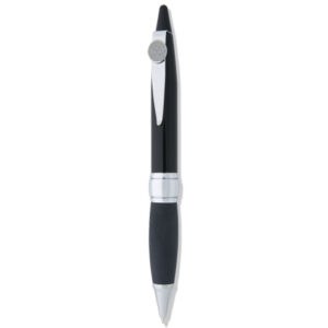 Black Southern Connecticut Owls Ambassador Ballpoint Pen