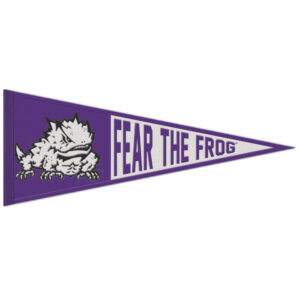 WinCraft TCU Horned Frogs 13" x 32" Slogan Pennant