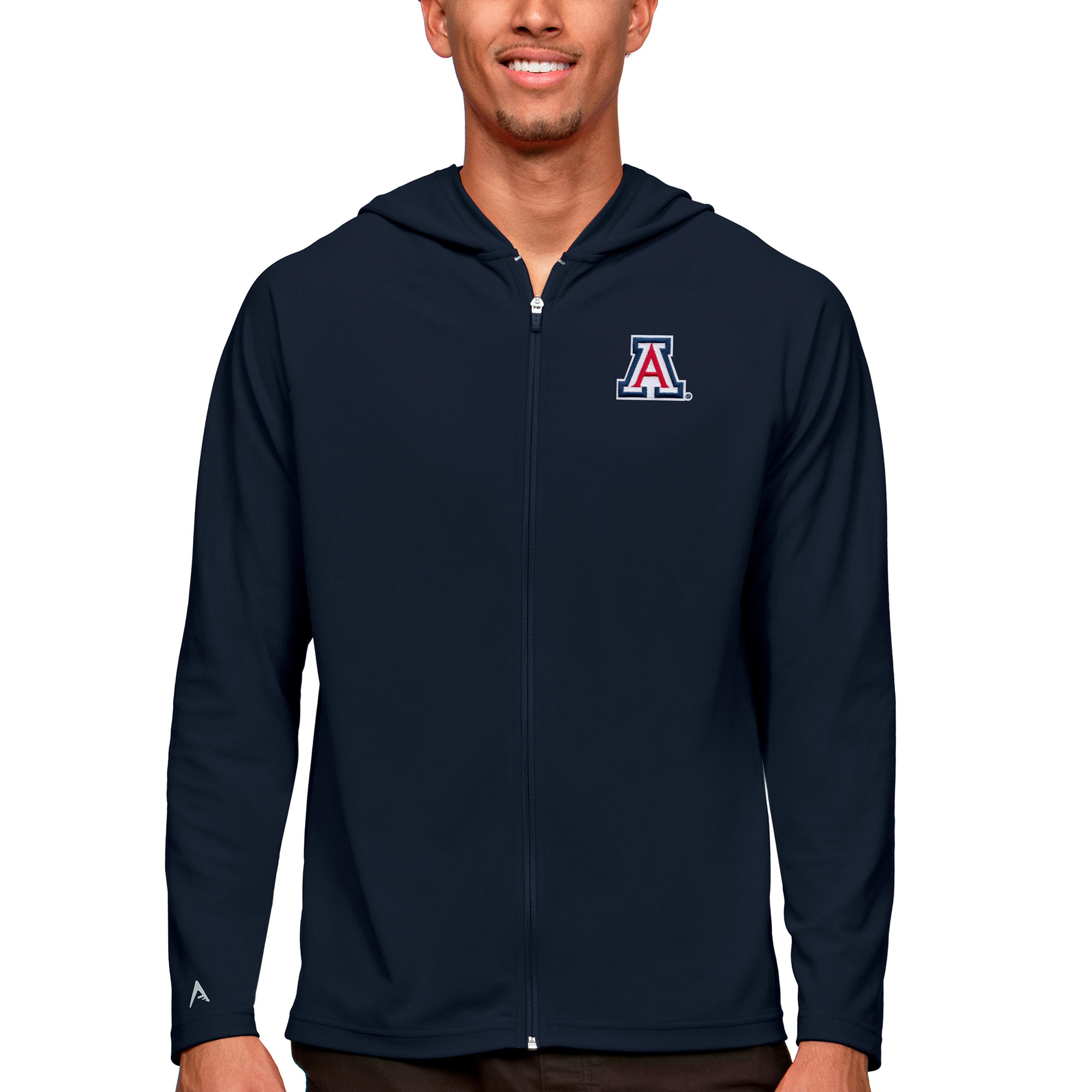 Men's Antigua Navy Arizona Wildcats Legacy Full-Zip Hoodie