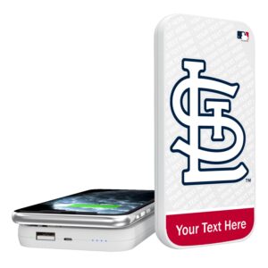 St. Louis Cardinals 5000mAh Solid Design Wireless Magnetic Power Bank