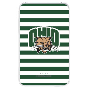 Ohio Bobcats Stripe Design 10000 mAh Portable Power Pack