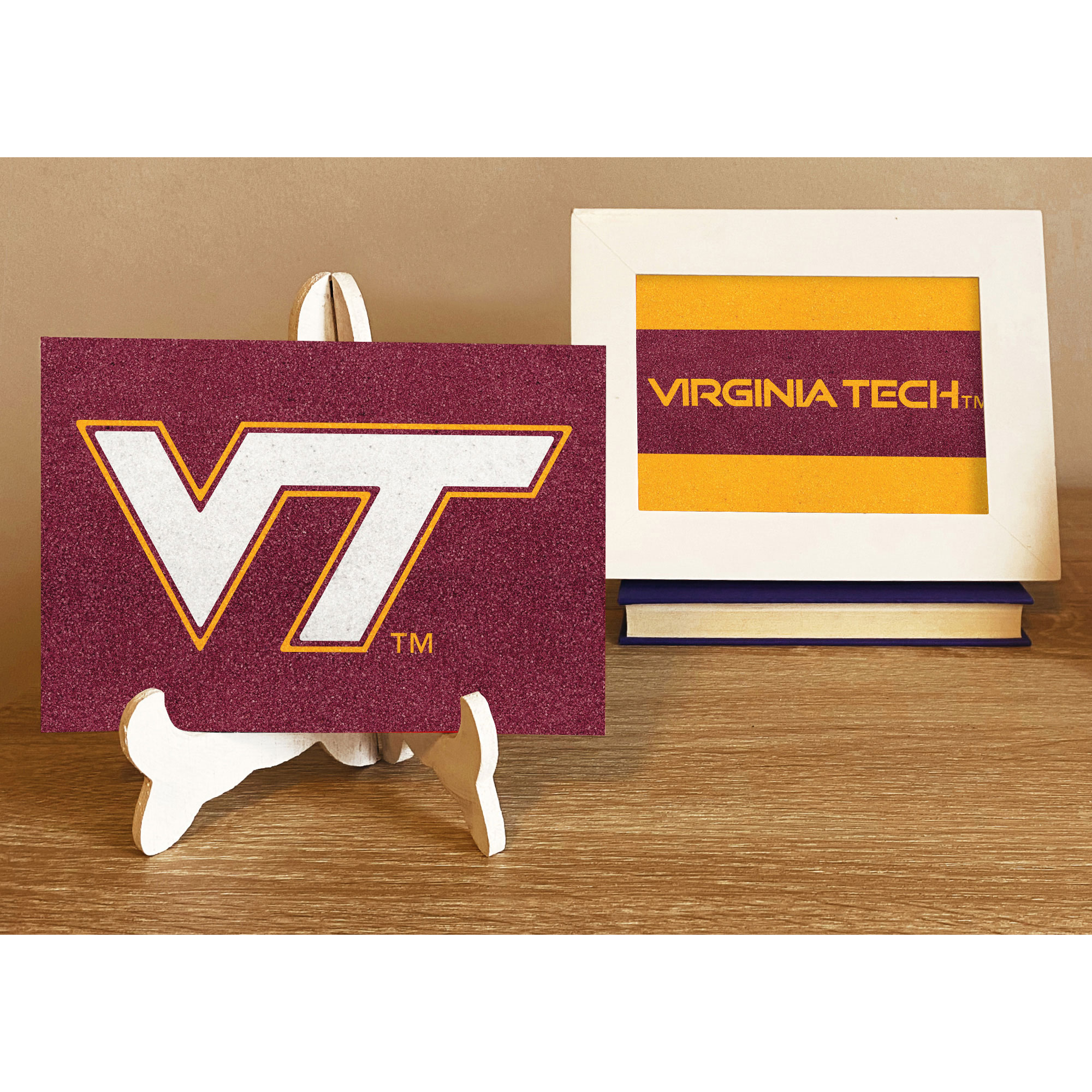 Virginia Tech Hokies Team Pride Sand Art Craft Kit - Image 10