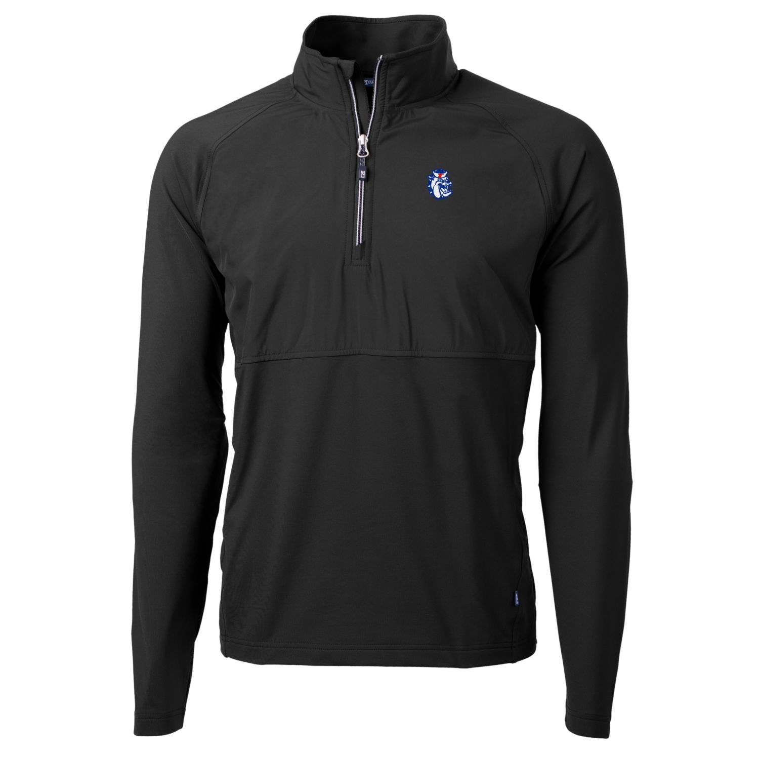 Women's Charcoal Western Oregon Wolves Fleece Moto Jacket - Image 3