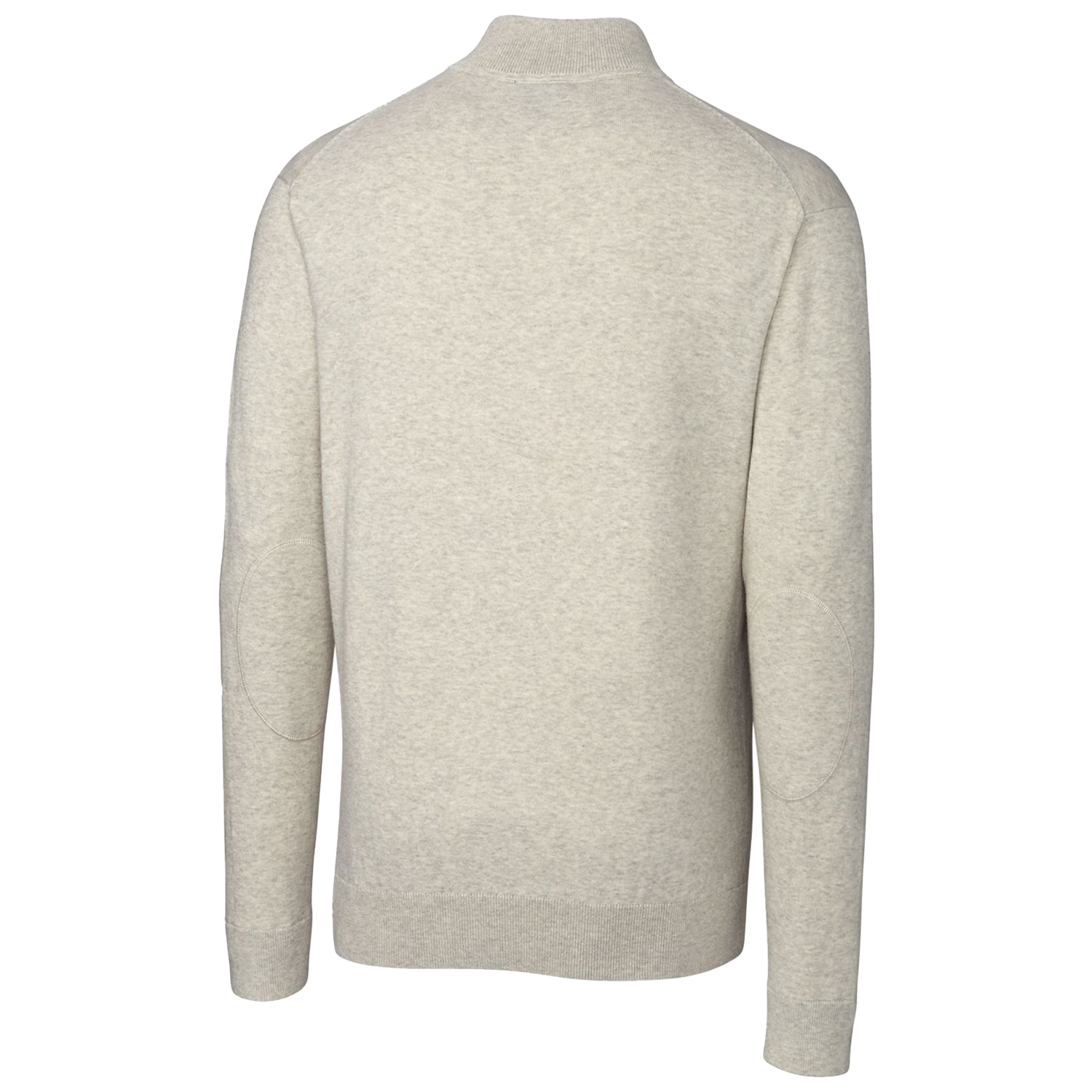 Men's Cutter & Buck Oatmeal TCU Horned Frogs Lakemont Quarter-Zip Pullover Sweater - Image 7