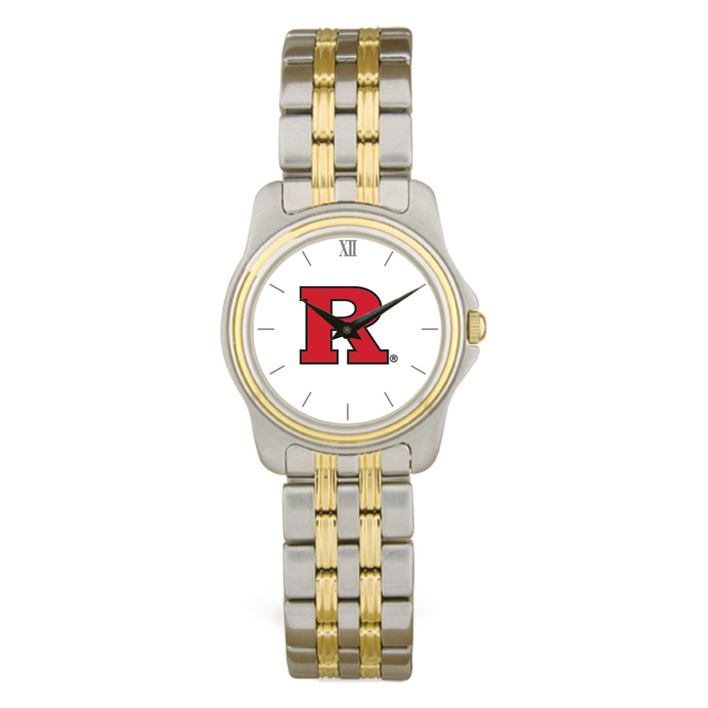Women's Rutgers Scarlet Knights Two-Tone Wristwatch
