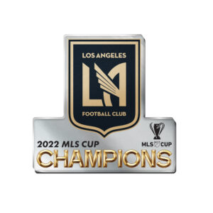 WinCraft LAFC 2022 MLS Cup Champions Acrylic Metallic Auto Emblem