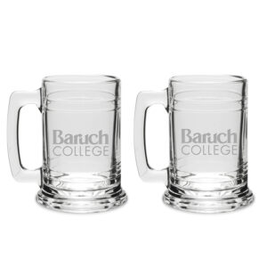 CUNY Baruch College 15oz. 2-Piece Colonial Tankard Set