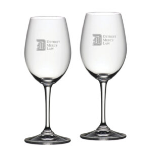 Detroit Mercy Titans 20oz. 2-Piece Riedel Red Wine Glass Set