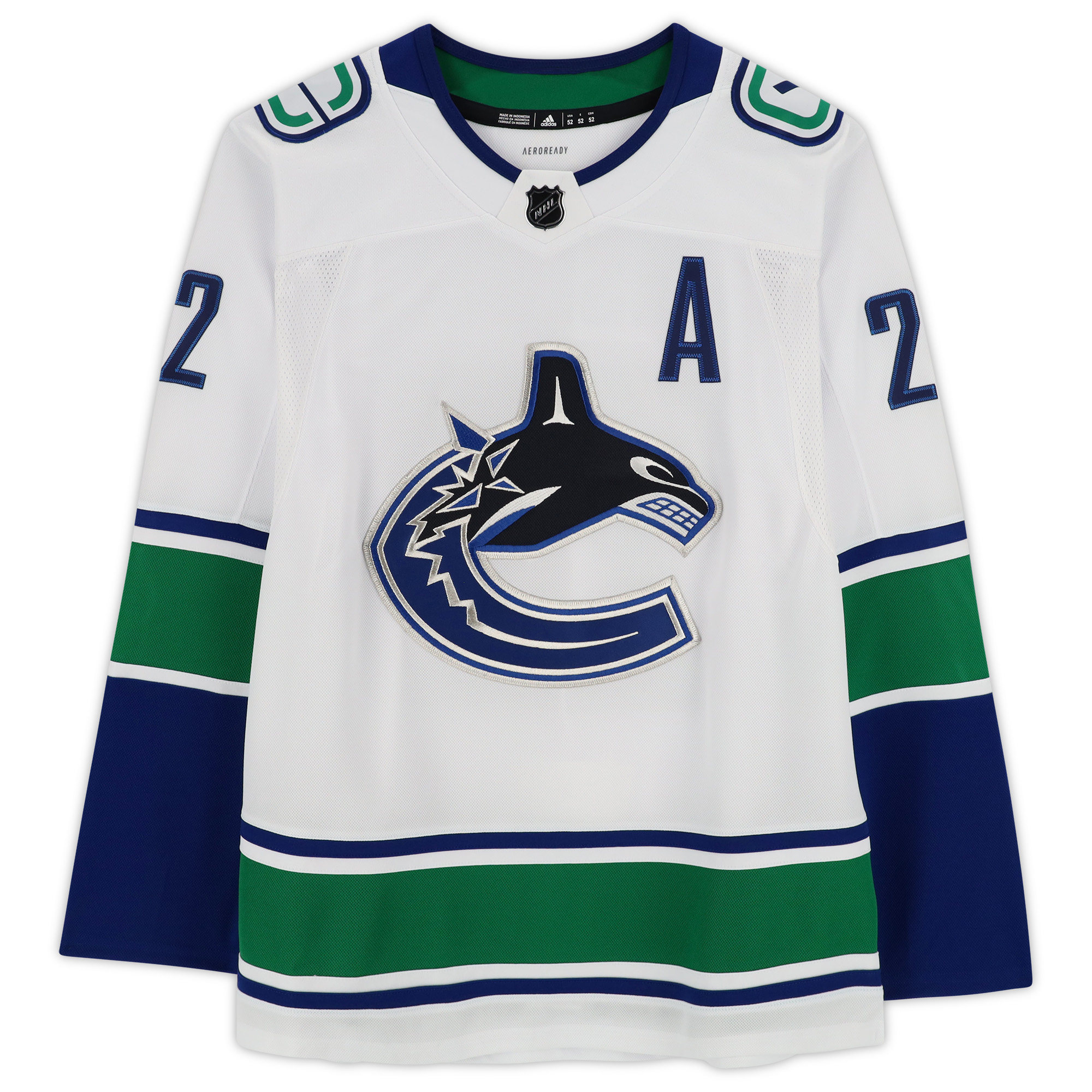 Daniel Sedin Vancouver Canucks Autographed White Adidas Authentic Jersey - Image 4