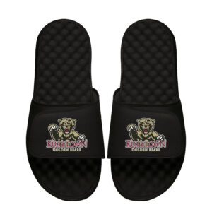 ISlide Black Kutztown Golden Bears Primary Logo Slide Sandals