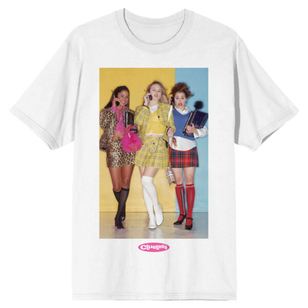 Unisex White Clueless  T-Shirt