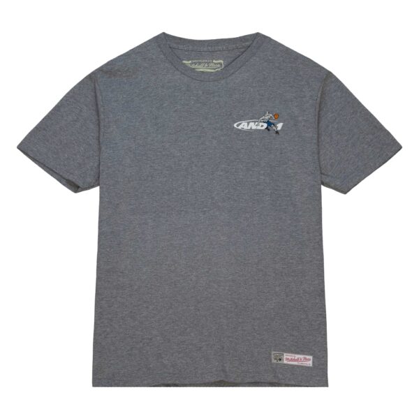 Men's Mitchell & Ness  Heather Charcoal And 1 Game Hope T-Shirt - Image 8