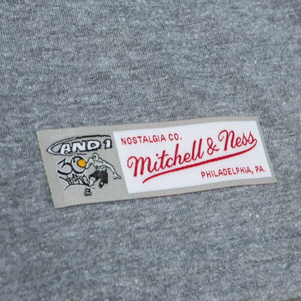 Men's Mitchell & Ness  Heather Charcoal And 1 Game Hope T-Shirt - Image 11