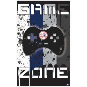 New York Yankees 11" x 19" Grunge Wall Art