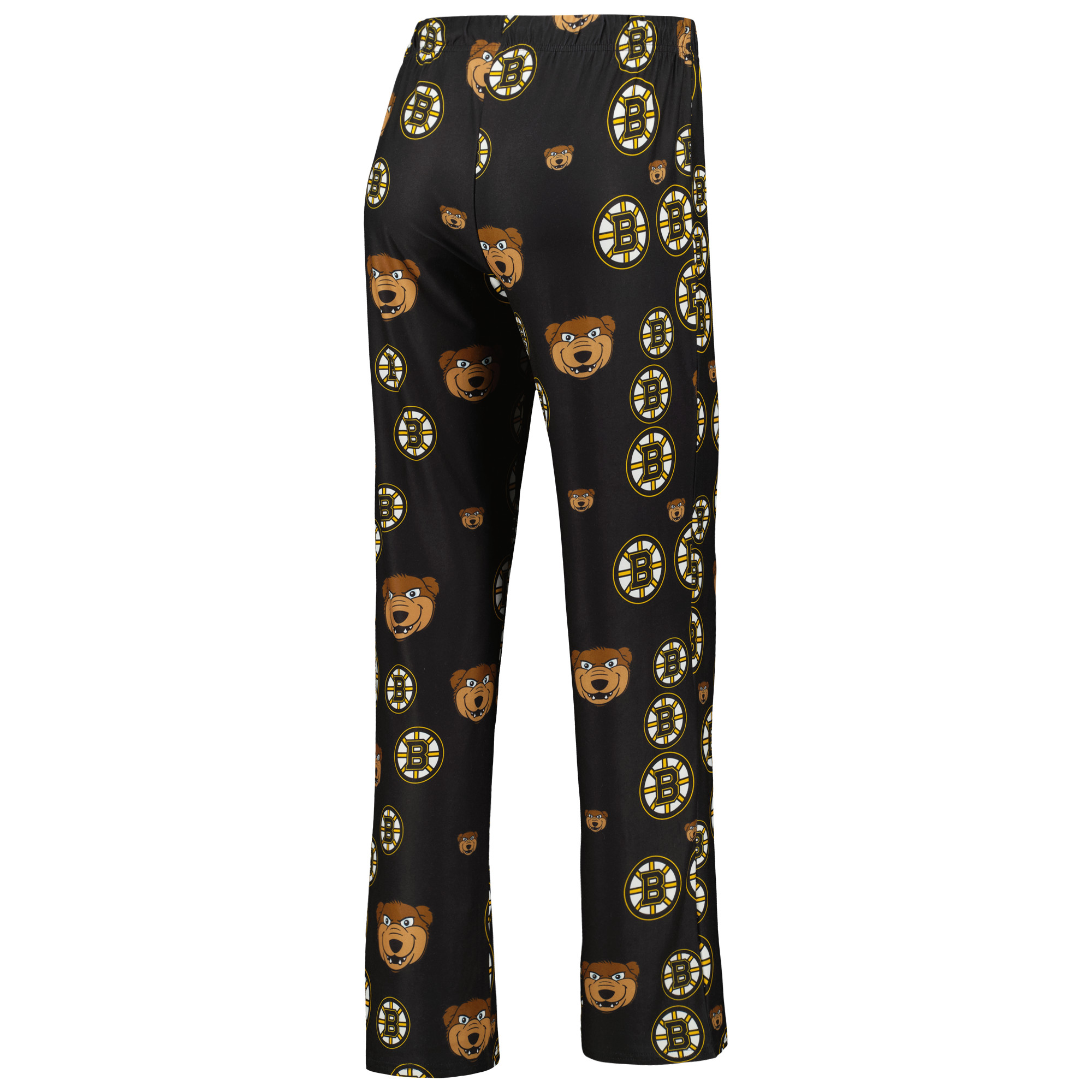 Women's Concepts Sport Black Boston Bruins Gauge Allover Print Knit Sleep Pants - Image 4