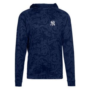 Men's Levelwear  Navy New York Yankees Highlite Insignia 2.0 Pullover Hoodie