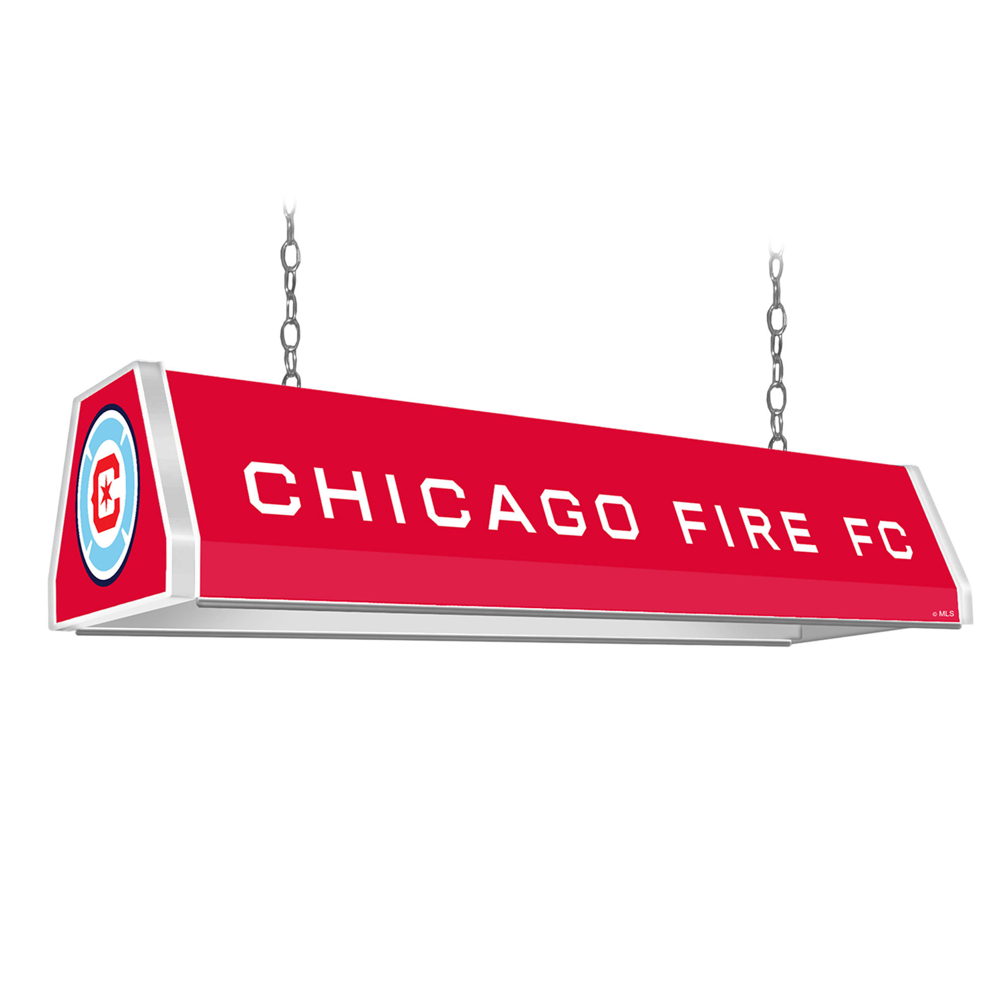 Chicago Fire 38.5'' x 10.75'' Standard Pool Table Light